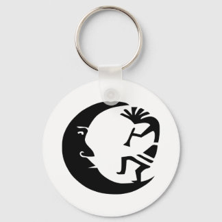 Kokopelli Moon Key Ring