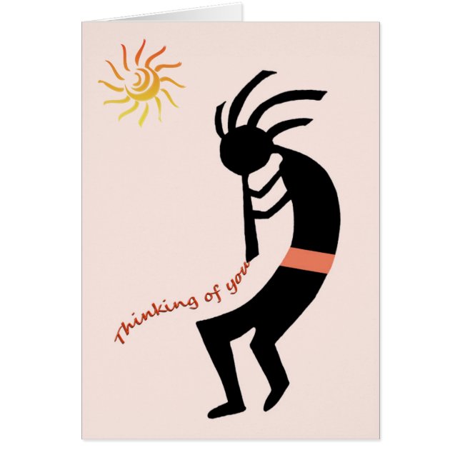 Kokopelli -- Native American Flute Player (Front)