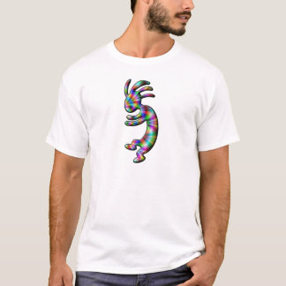 Kokopelli Native American Rainbow Theme T-Shirt
