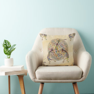 Kokopelli - Native American Seamless Pattern 8 Cushion