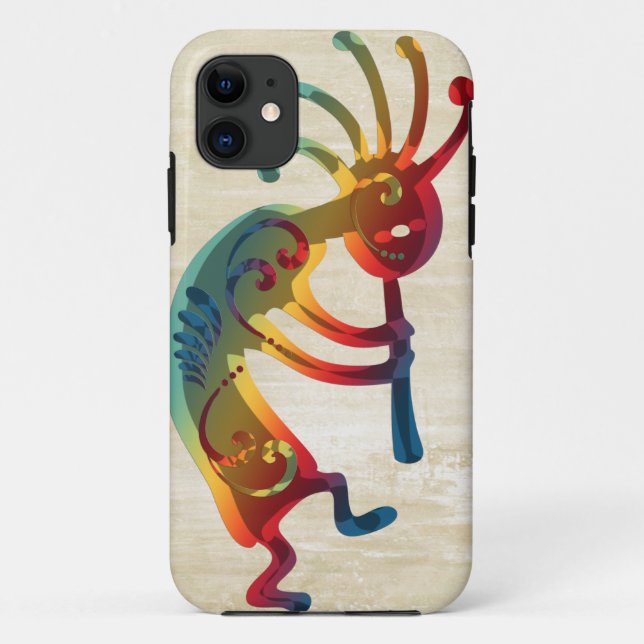 KOKOPELLI ornaments + your ideas Case-Mate iPhone Case (Back)