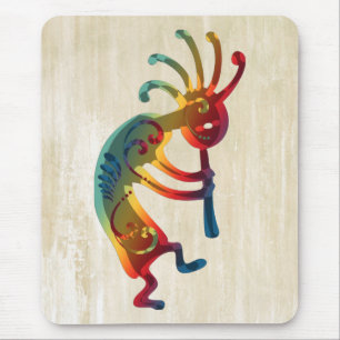 KOKOPELLI ornaments + your ideas Mouse Pad