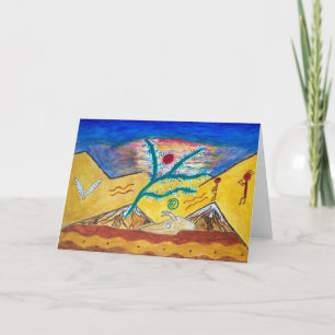 Kokopelli Path Thank You Card