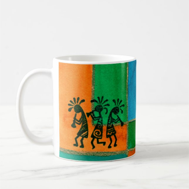 Kokopelli Sun Mug (Left)