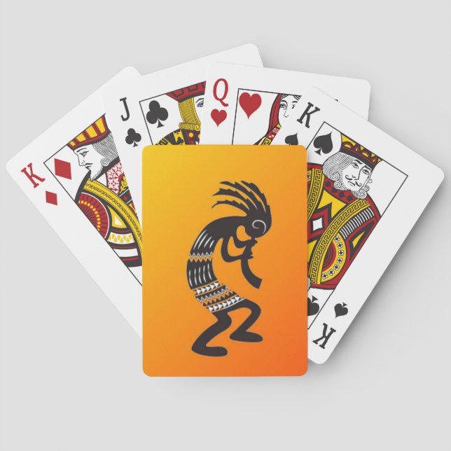 Kokopelli Symbol Playing Cards (Back)
