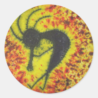 Kokopelli Tie Dye Sticker