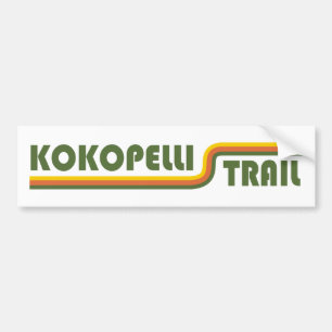 Kokopelli Trail Bumper Sticker
