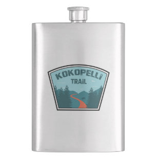 Kokopelli Trail Hip Flask