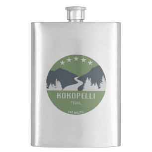 Kokopelli Trail Hip Flask