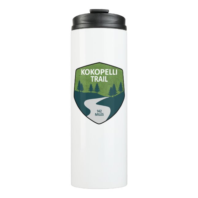 Kokopelli Trail Thermal Tumbler (Front)