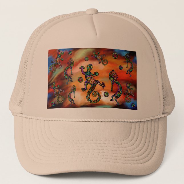 Kokopelli Trucker Hat (Front)