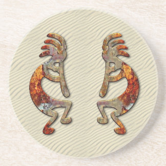 Kokopelli TwoSq Coaster