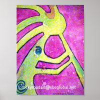 Kokopelli Watercolor