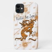 Kokopelli With Musical Notes Artwork Case-Mate iPhone Case (Back)