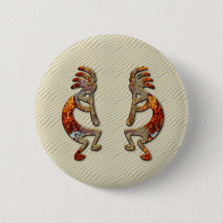 "Kokopelli's Flute"  Button