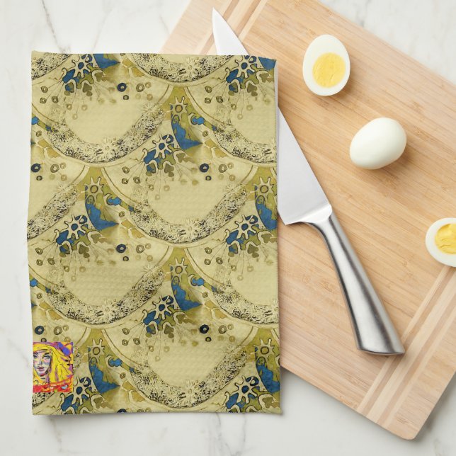 Kökshanddukar The Decoration Tea Towel (Quarter Fold)