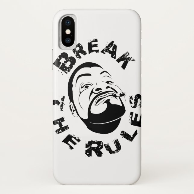 Koksmann Break the Rules... Case-Mate iPhone Case (Back)