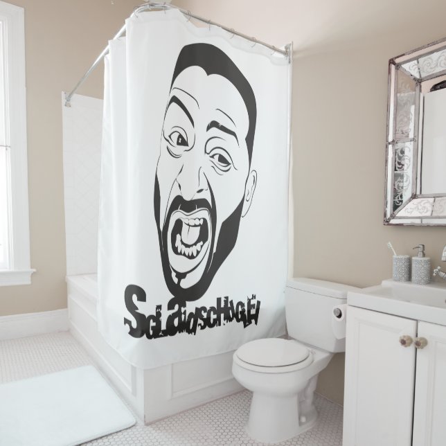Koksmann Sgladschdglei Shower Curtain (In Situ)