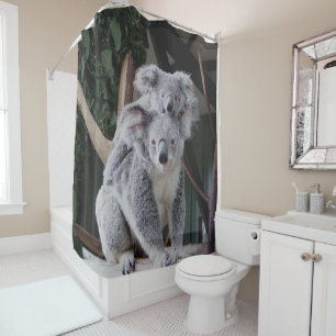 Kola Bears Shower Curtain