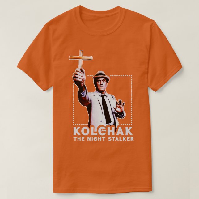 Kolchak The Night Stalker Horror Fan Art T-Shirt (Design Front)