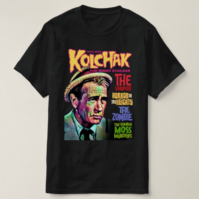 Kolchak The Night Stalker, style 1 by HomeStudio T-Shirt (Design Front)