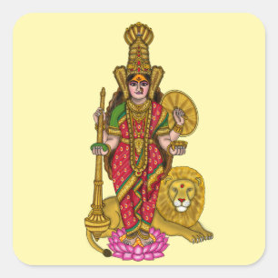 Kolhapur Mahalakshmi Sticker
