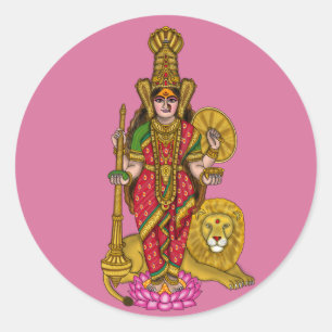 Kolhapur Mahalakshmi Sticker