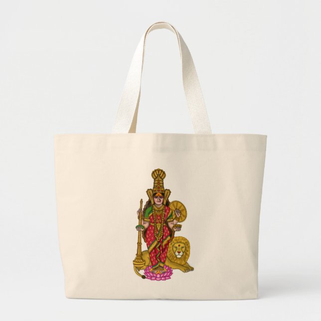 Kolhapur Mahalakshmi Tote Bag (Front)