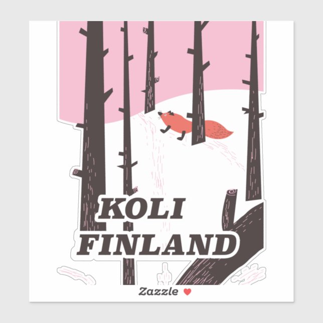 Koli Finland vintage travel poster (Sheet)