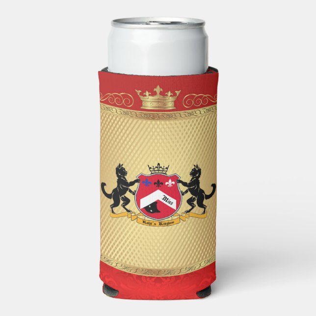 Kolja's Kingdom Royal Can Cooler! Seltzer Can Cooler (Seltzer Front)