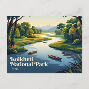 Kolkheti National Park Georgia Postcard