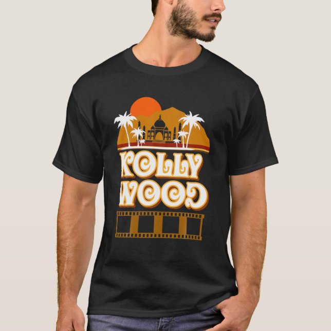 Kollywood Movie Retro Style Tamil Indian Cinema Lo T-Shirt (Front)