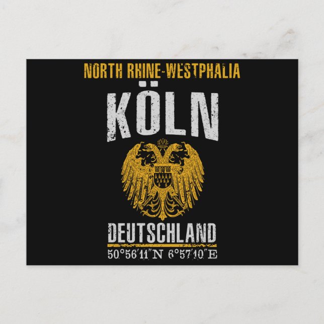 Köln Postcard (Front)