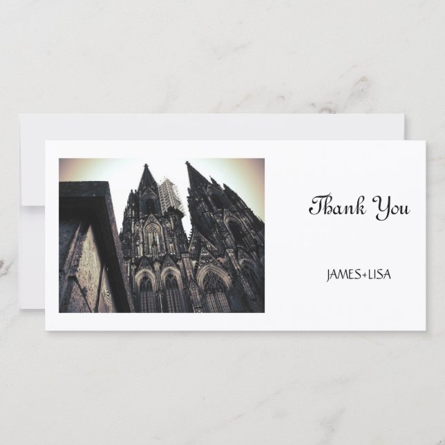 Kölner Dom Thank You Card (Front)