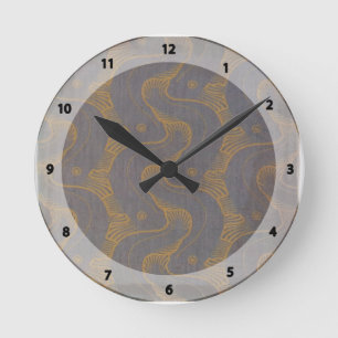 Koloman Moser- Design for the fabric Round Clock