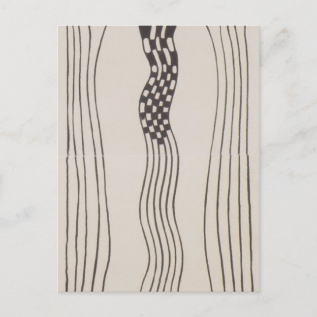 Koloman Moser- Poster for Felix Wiener Theatre Postcard (Front)