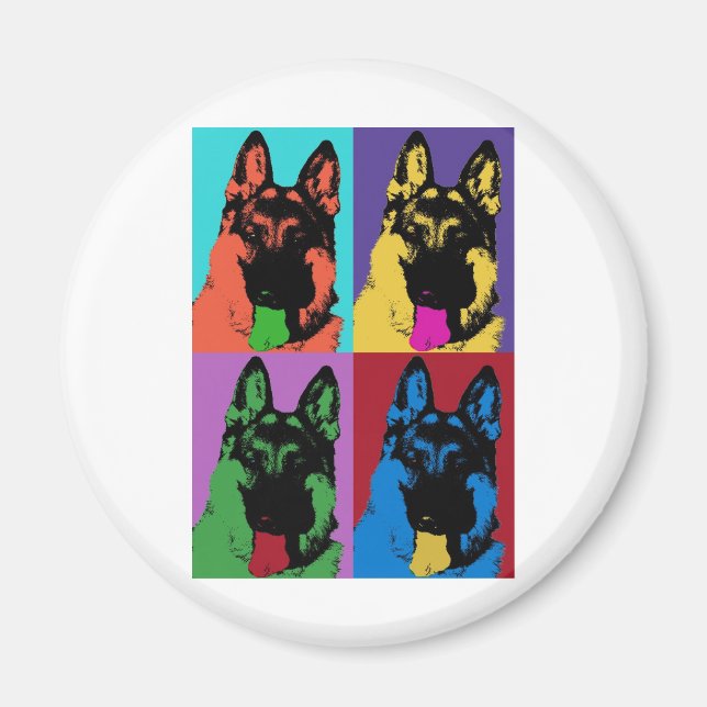 Kolorful "Kriss" Magnet (Front)