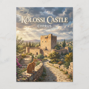 Kolossi Castle, Kolossi Cyprus Postcard