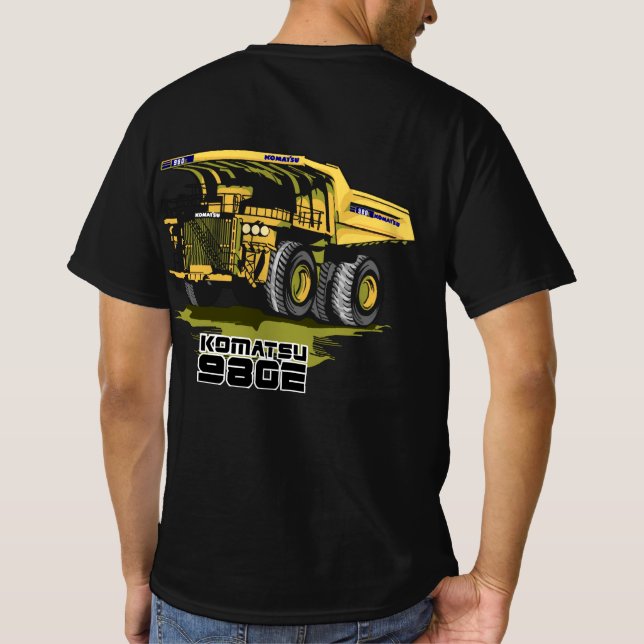 Komatsu 980E T-Shirt (Back)
