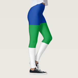 Komi Republic Flag Leggings