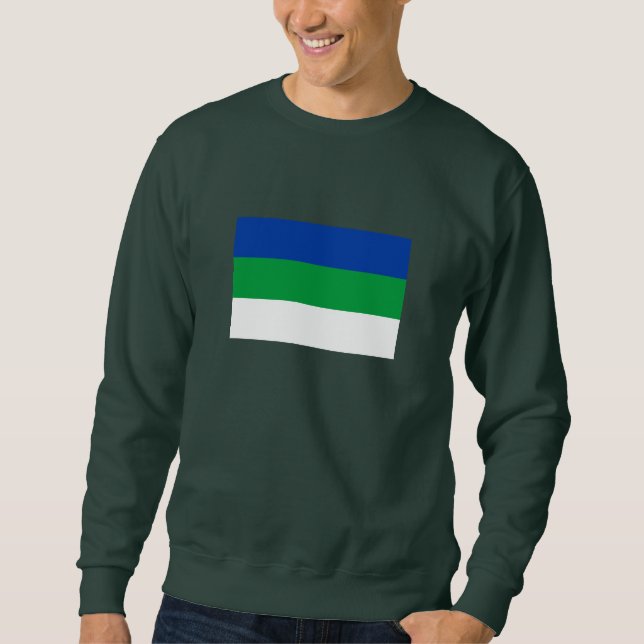 Komi Republic Flag Sweatshirt (Front)
