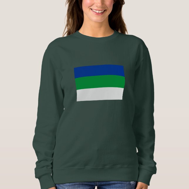 Komi Republic Flag Sweatshirt (Front)
