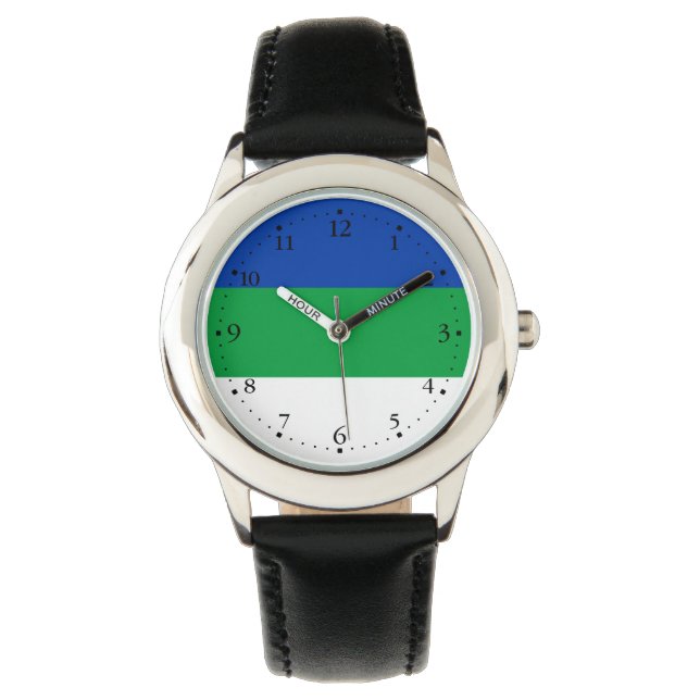 Komi Republic Flag Watch (Front)