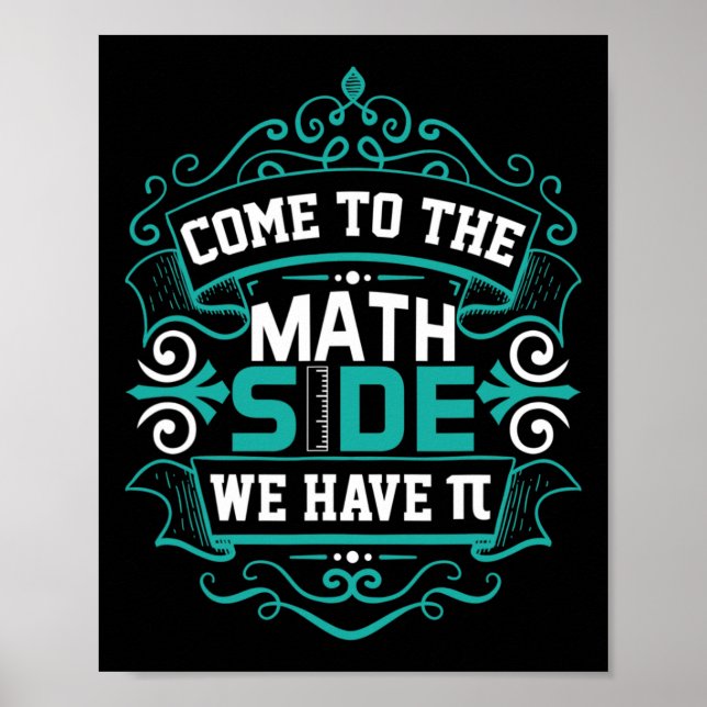 Komm Zum Maths Side Wir Haben Pi - Pi Day  Poster (Front)