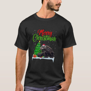 Komodo Dragon Christmas Tree Lights Xmas Komodo Dr T-Shirt