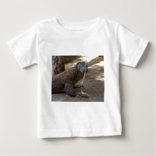Komodo Dragon Licking Baby T-Shirt