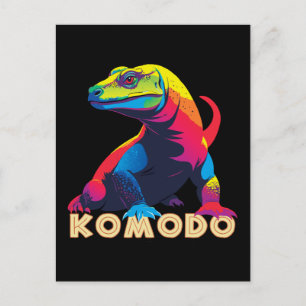 Komodo Dragon Postcard