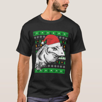 Komodo Dragon Ugly Christmas T Shirt