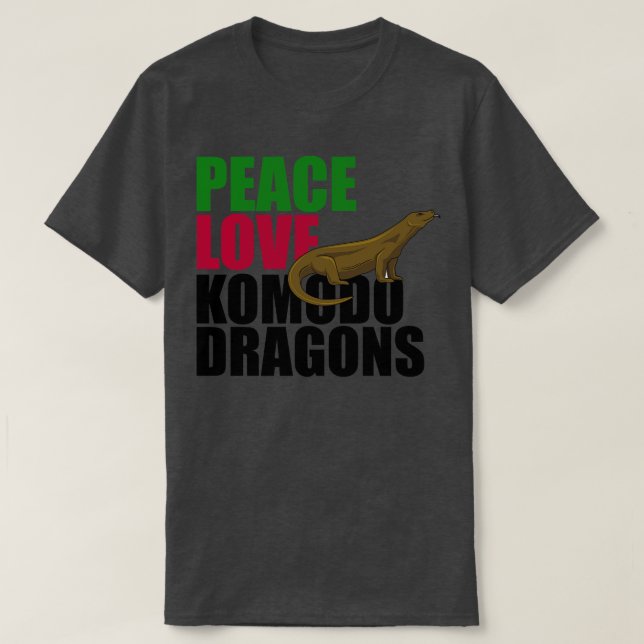 Komodo Dragons T-Shirt (Design Front)