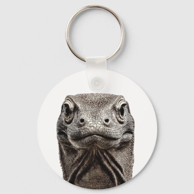 Komodo Head Key Ring (Front)